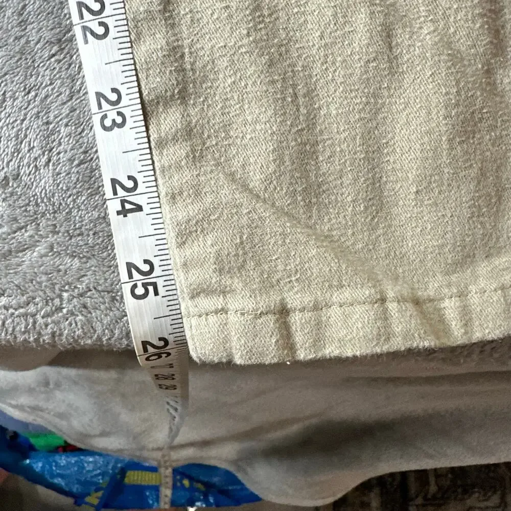 Vintage Kids Y2K 90s Guess Khaki Flat Front And Back Size Button Pant Size 12